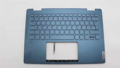 Lenovo Yoga 7 14ARP8 Keyboard Palmrest Top Cover Switzerland 5CB1L48333