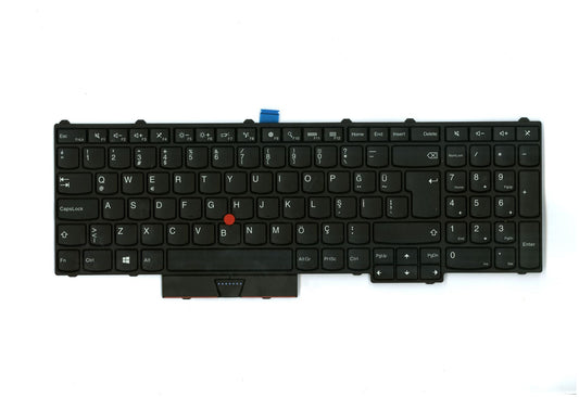 Genuine Lenovo ThinkPad P50 P70 Keyboard Turkish Black 00PA275