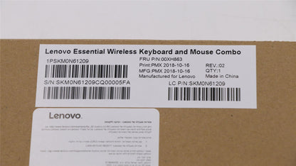 Lenovo IdeaCentre 520-27IKL 520-24IKL Wireless Keyboard Mouse Hebrew 00XH863