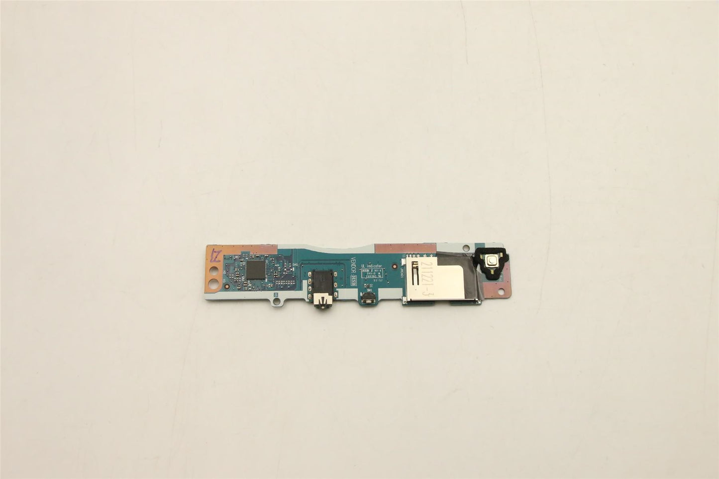 Lenovo IdeaPad 3-15IGL05 3-15IIL05 Audio SD Reader Button Board Black 5C50S25438
