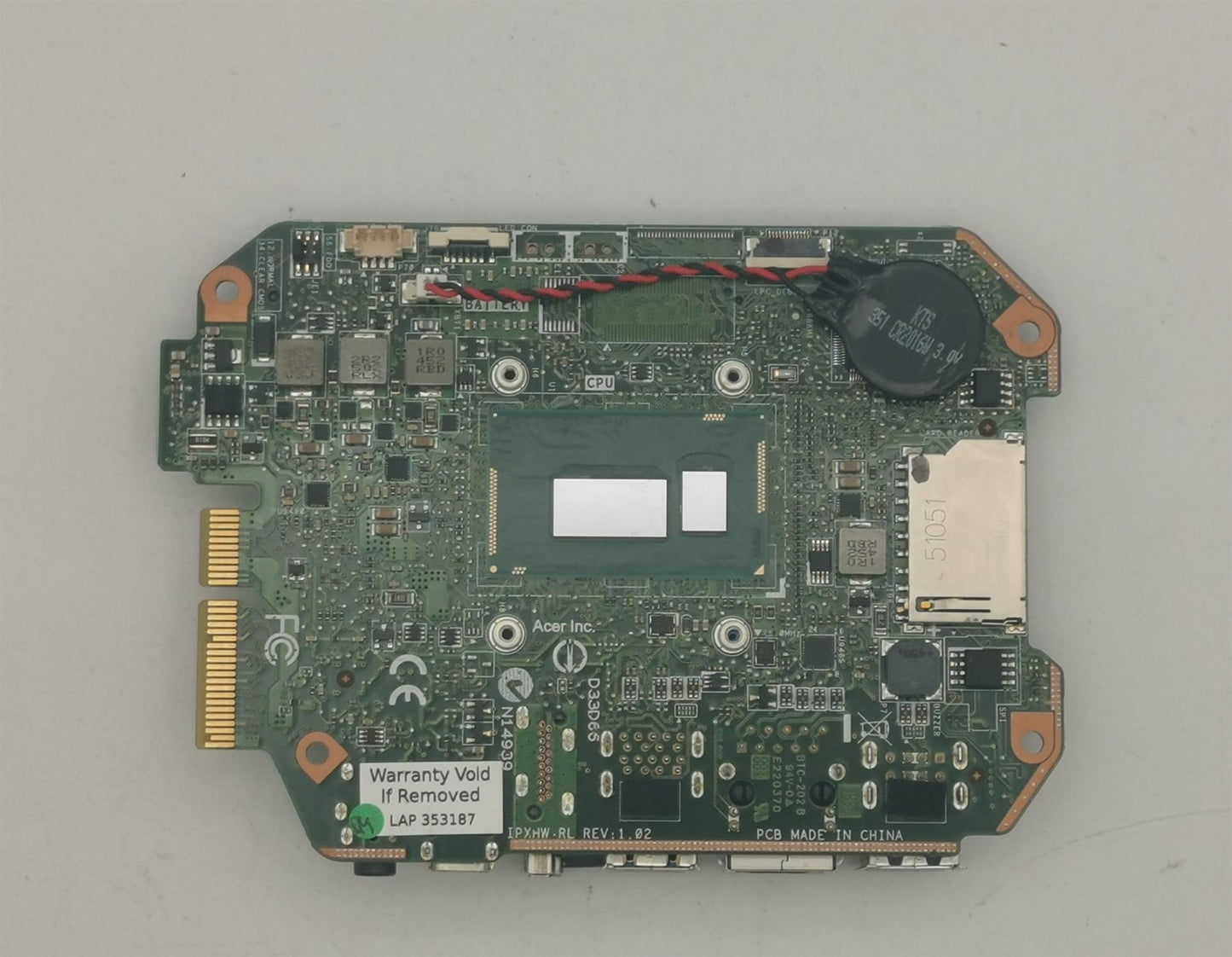 Acer REVO RL85 RL85 Motherboard Mainboard DB.SZM11.00A