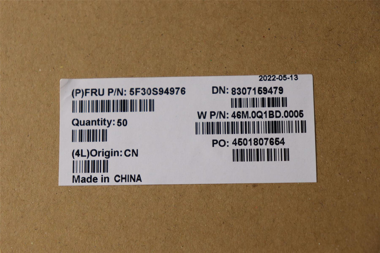Lenovo FP BD W 21AR W/BUTTON CG 5F30S94976