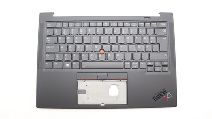 Lenovo ThinkPad X1 11th Gen Keyboard Palmrest Top Cover Estonian 5M11H62614