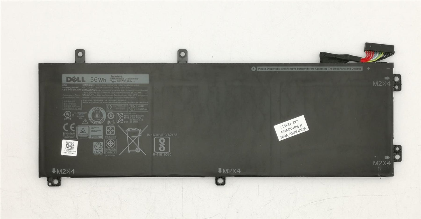 Dell Battery 56 Whr 6 Cell 0RRCGW RRCGW