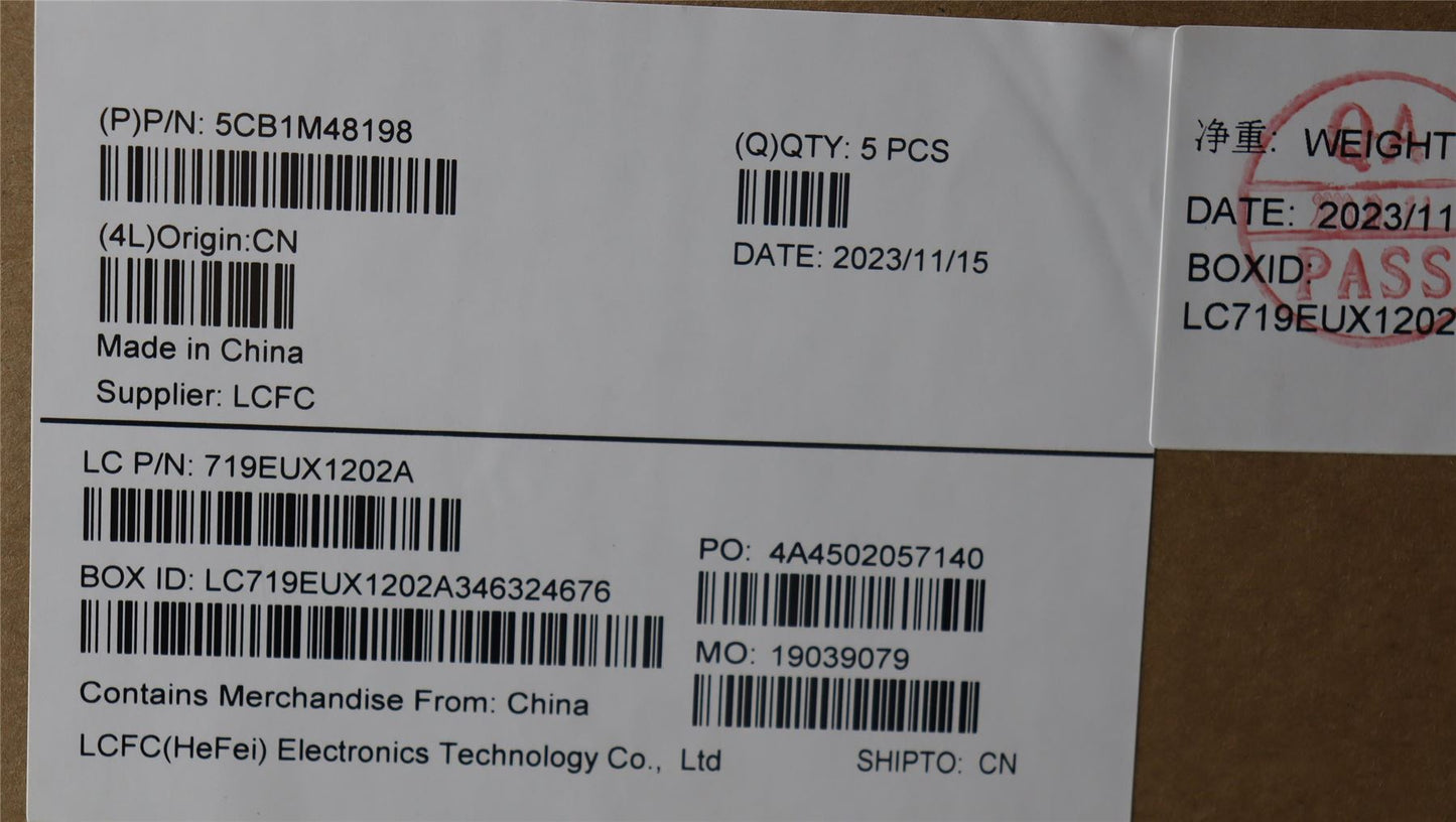 Lenovo COVER UpperCaseASM_FRA L83ENFPAGBL 5CB1M48198