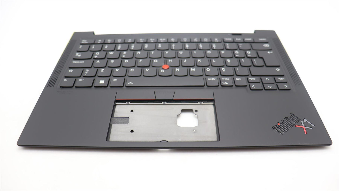 Lenovo ThinkPad X1 10th Gen Palmrest Cover Keyboard Turkish Black 5M11H44188