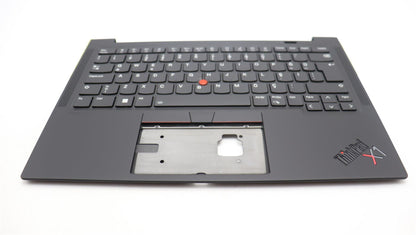Lenovo ThinkPad X1 10th Gen Palmrest Cover Keyboard Turkish Black 5M11H44188