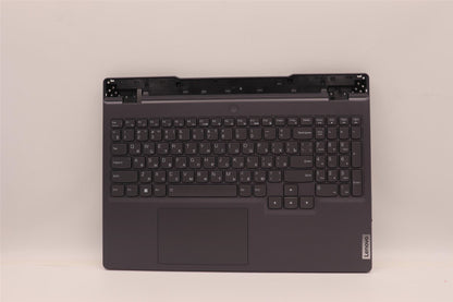 Lenovo 5 15IAH7H Palmrest Cover Touchpad Keyboard Russian Storm Grey 5CB1F39055