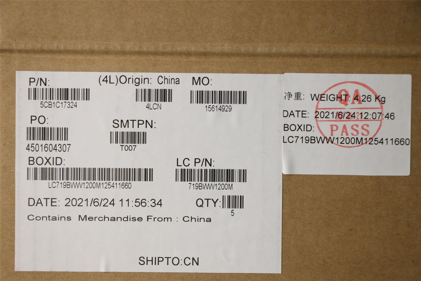 Lenovo Legion 7-16ACHg6 Keyboard Palmrest Top Cover Norwegian Grey 5CB1C17324