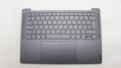 Lenovo Yoga 7 14APH8 Palmrest Cover Touchpad Keyboard Belgian Grey 5CB1L80268