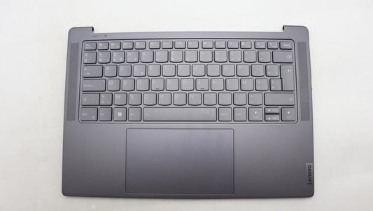 Lenovo Yoga 7 14APH8 Palmrest Cover Touchpad Keyboard Belgian Grey 5CB1L80268