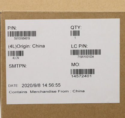 Lenovo MECH_ASM FRU ASM BL FPR BK UK 058 FRA 5M10W64619