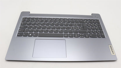 Lenovo IdeaPad 3 15AMN8 Palmrest Cover Touchpad Keyboard Swiss 5CB1L27555