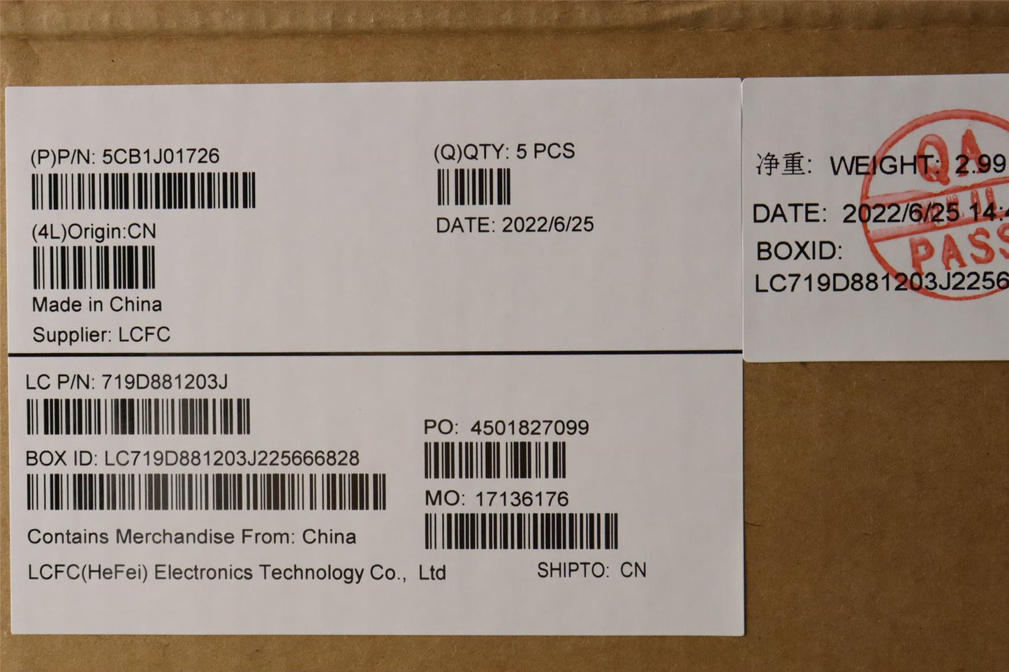 Lenovo IdeaPad 1 14IAU7 Palmrest Cover Touchpad Keyboard Nordic 5CB1J01726
