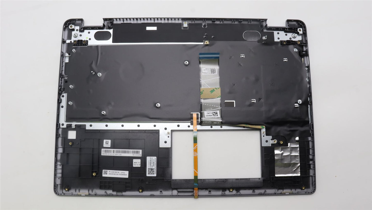 Lenovo IdeaPad 5 16ABR8 Keyboard Palmrest Top Cover Greek Arctic Grey 5CB1K60159