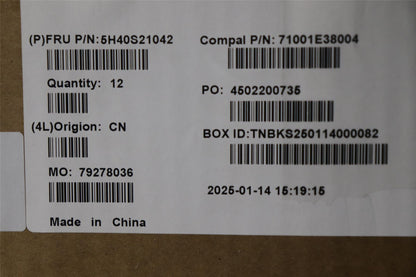 Lenovo Thermal Module C 83FD AVC_AVC 5H40S21042