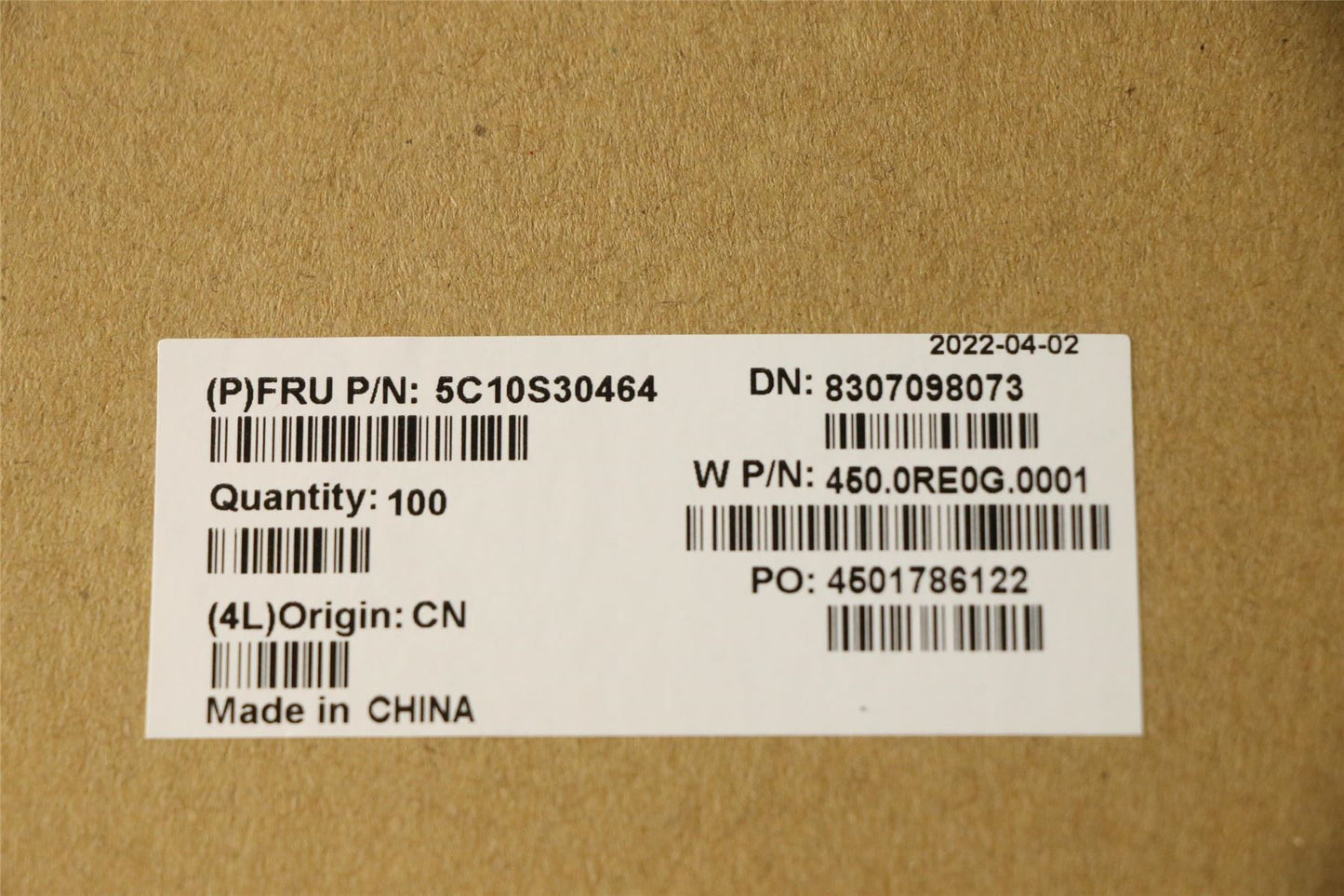 Lenovo Camera Cable W 82R7 AL 5C10S30464