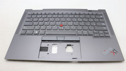 Lenovo ThinkPad X1 8th Gen Keyboard Palmrest Top Cover Arabic Grey 5M11H62213