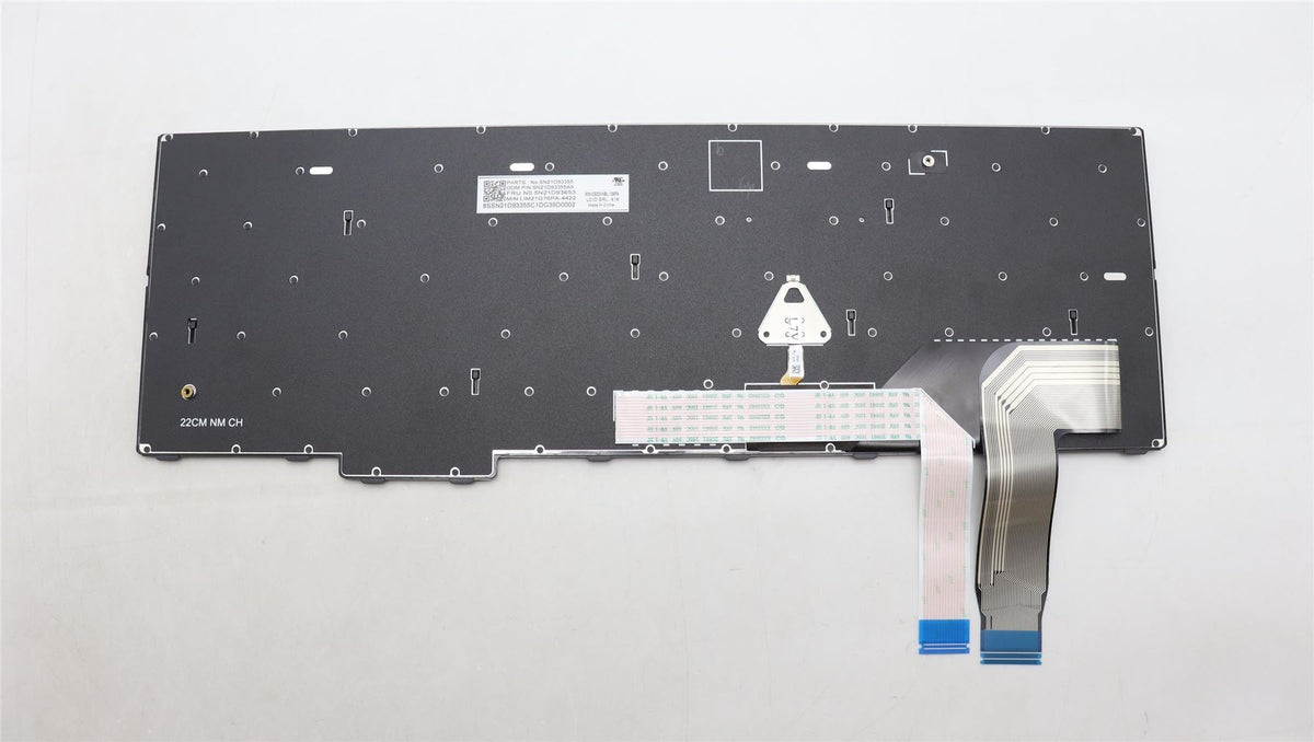 Lenovo CS22 NM TOP,BK-NBL,CHY,BRL Brazilian Portuguese Keyboard 5N21D93653