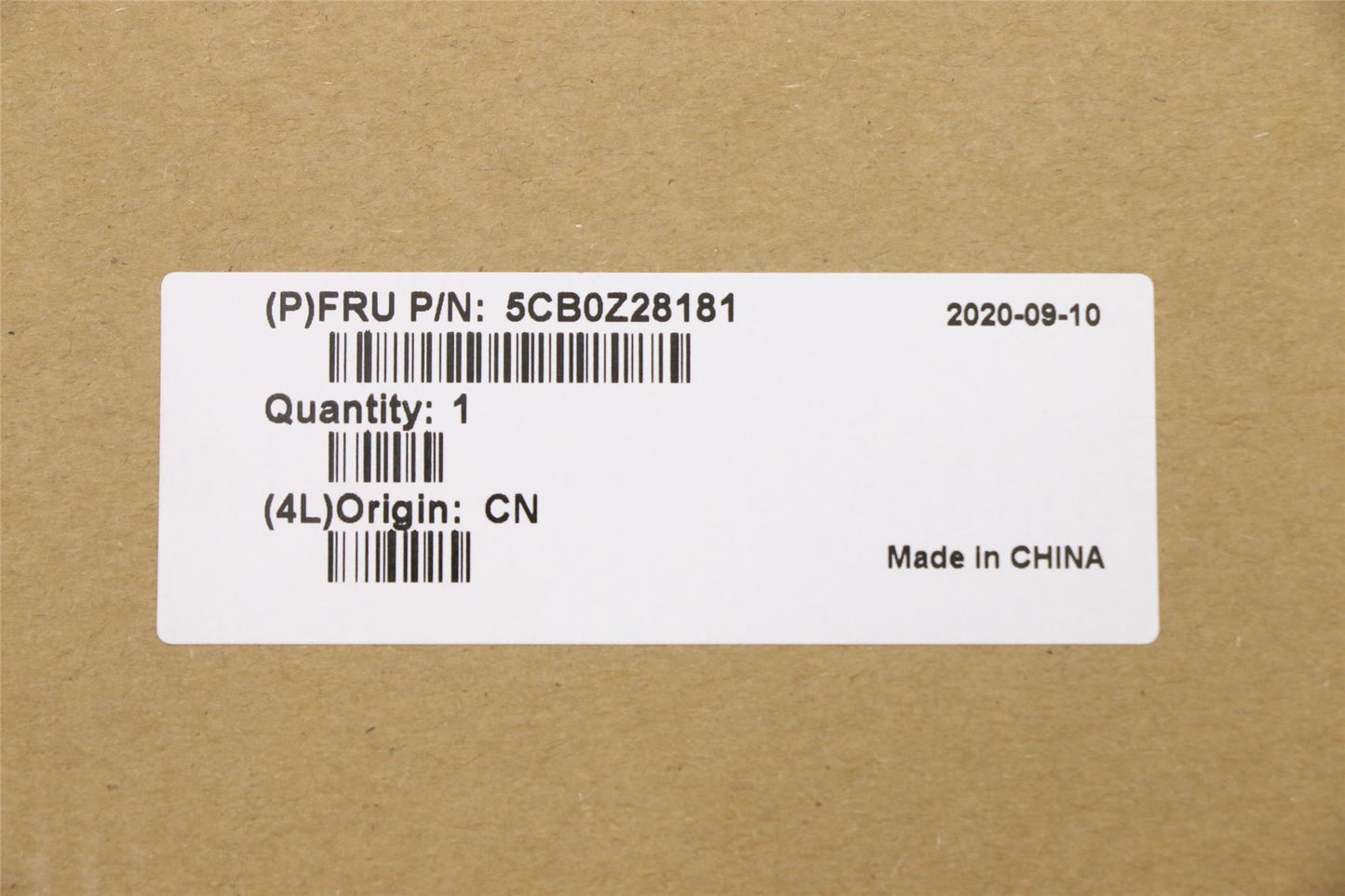 Lenovo Upper CaseQ82AB_SLA_GY_FRA 5CB0Z28181