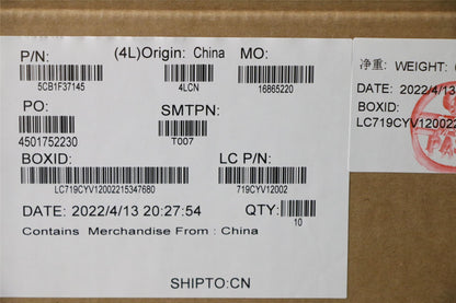 Lenovo Strip Cover L 82RF ST_INT 5CB1F37145