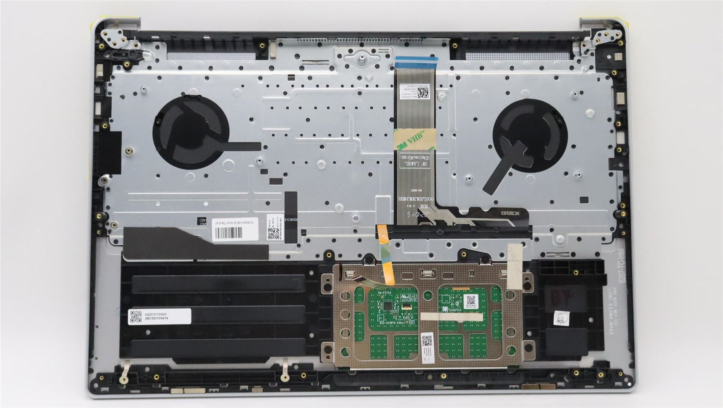 Lenovo IdeaPad 5 16IAH7 Palmrest Cover Touchpad Keyboard Greek 5CB1H95412