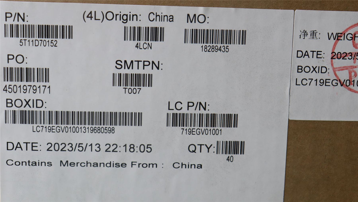 Lenovo 5T11D70152 TAPE FRU WEI RemovableTapes KITS
