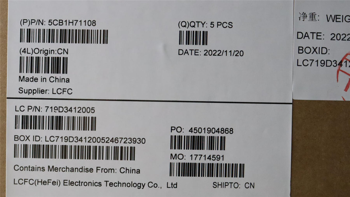 Lenovo Upper Case ASM_UKR L82RG ST W/BU 5CB1H71108