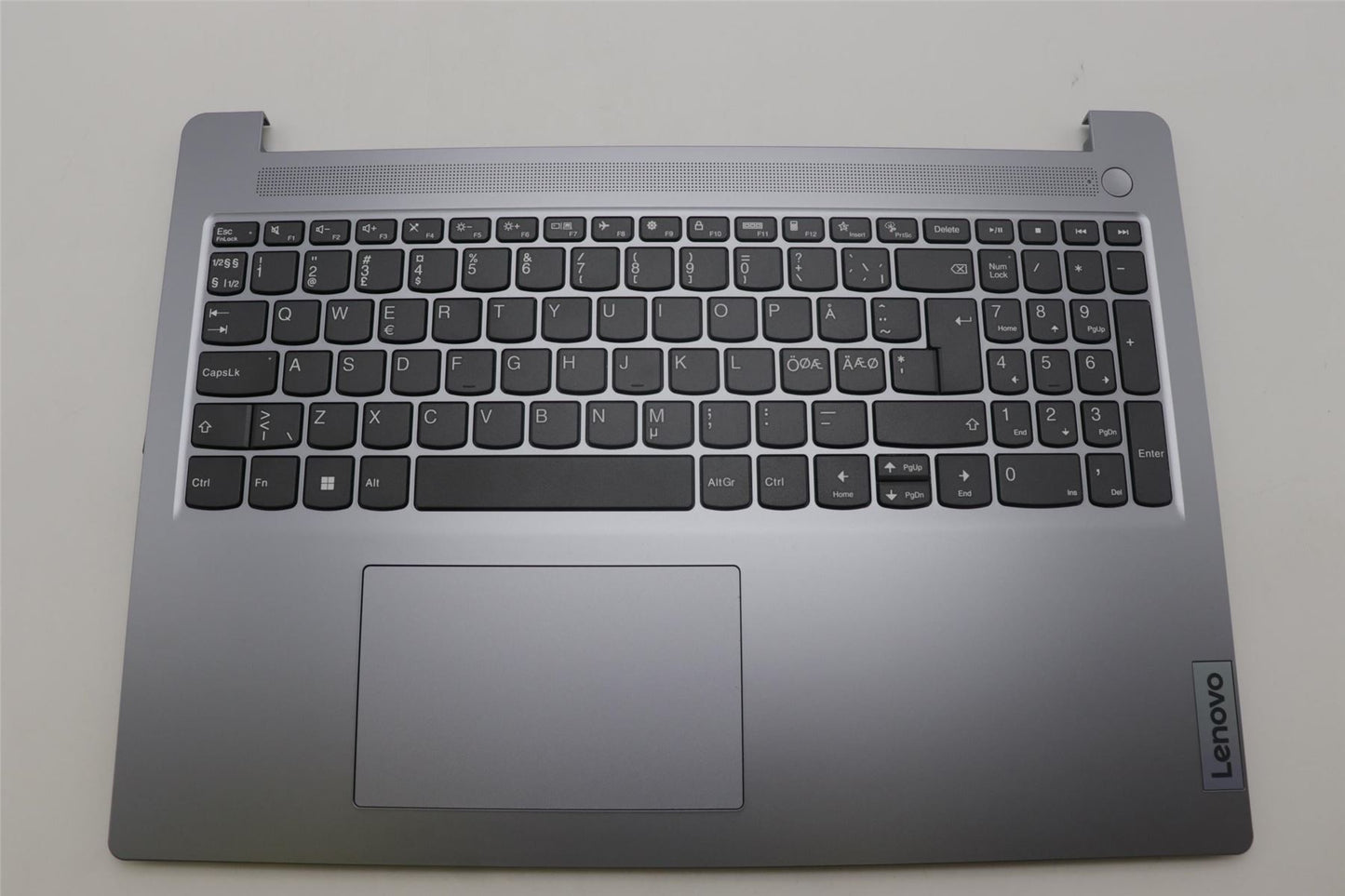 Lenovo IdeaPad 3 16IRU8 Palmrest Cover Touchpad Keyboard Nordic 5CB1L53363