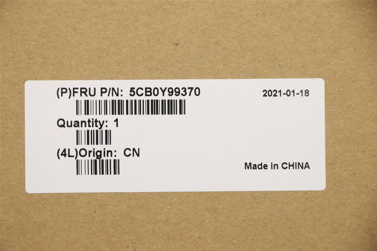 Lenovo Upper Case ASM_US L82C2 IGTEX 5CB0Y99370