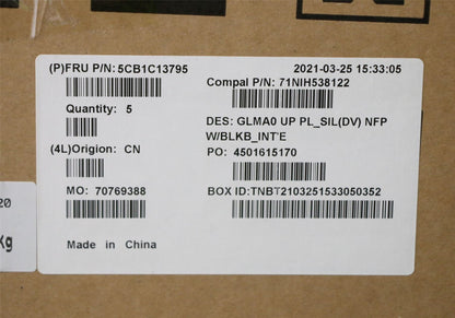 Lenovo IdeaPad 5-14ALC05 Keyboard Palmrest Top Cover US International 5CB1C13795