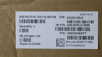 Lenovo ThinkPad P1 Gen 6 Screen LCDAssembly 16 WQXGA Anti-Glare IPS 5M11L88768