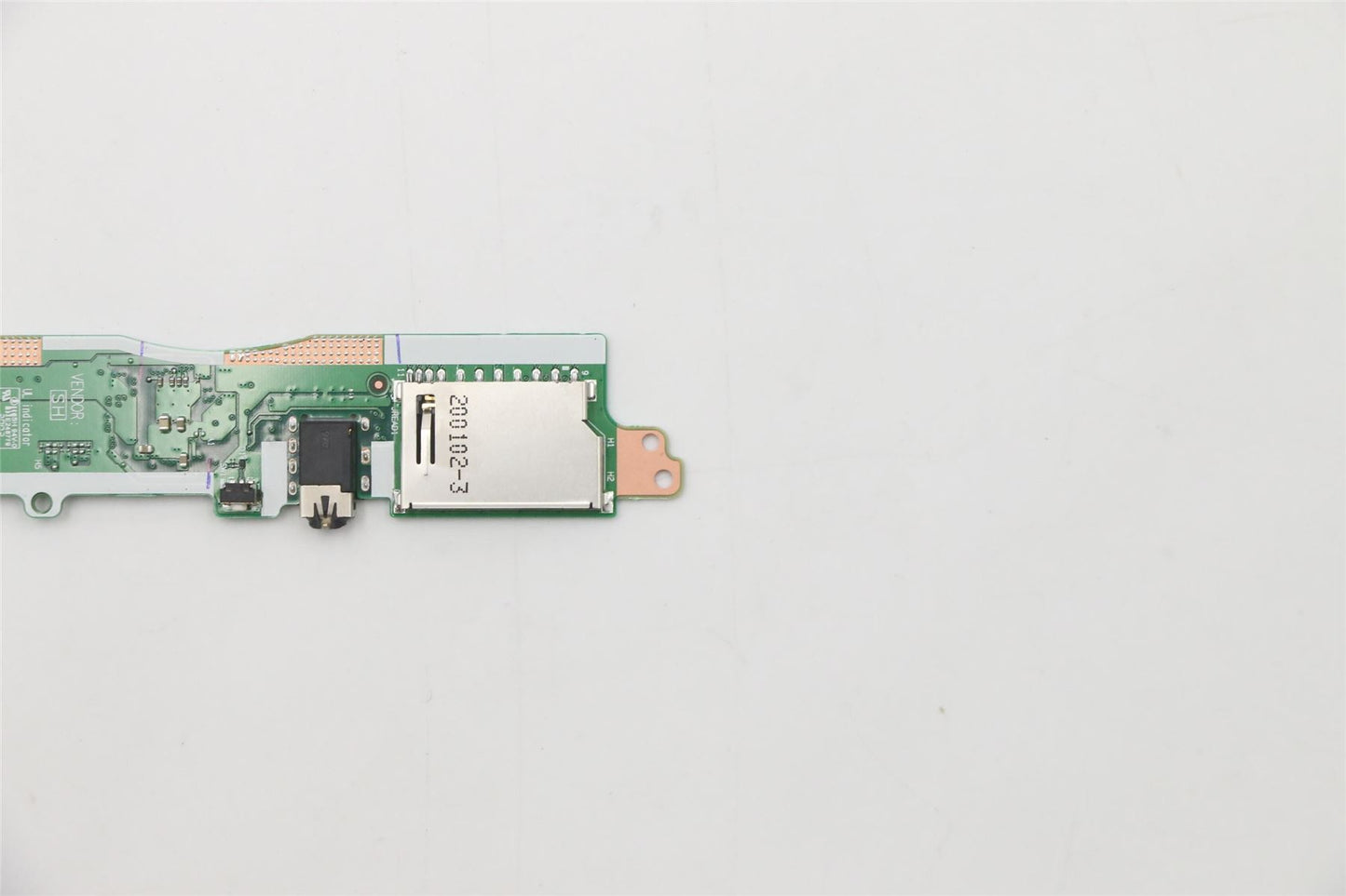 Lenovo V14-ADA V15-ADA SD Card Reader Audio Jack Button Board 5C50S25060