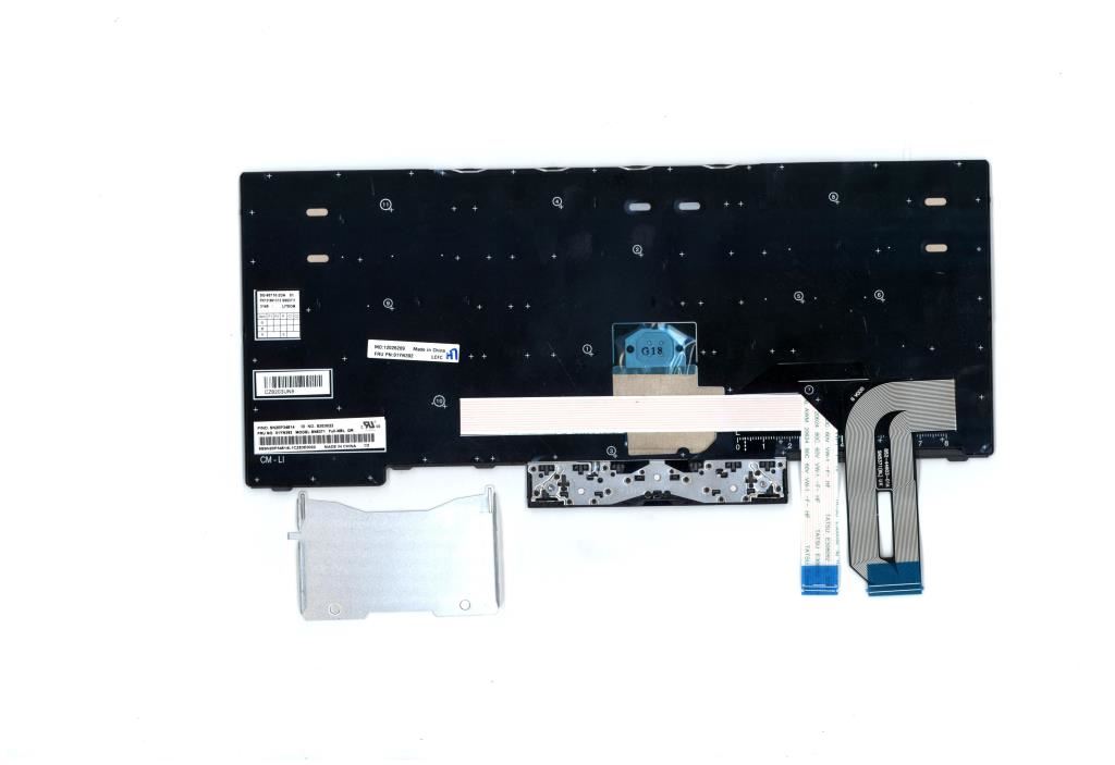 Lenovo ThinkPad T480s L380 L390 E480 E490 Tastatur Deutsch Silber 01YN392