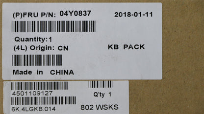 Lenovo NB_KYB CS13T,GR,CHY 04Y0837