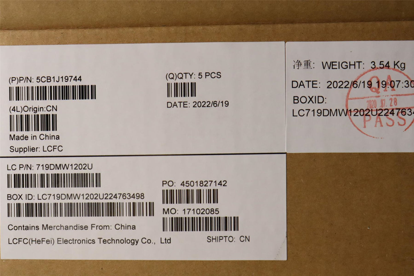 Lenovo IdeaPad 1 15IGL7 Palmrest Cover Touchpad Keyboard Nordic Grey 5CB1J19744