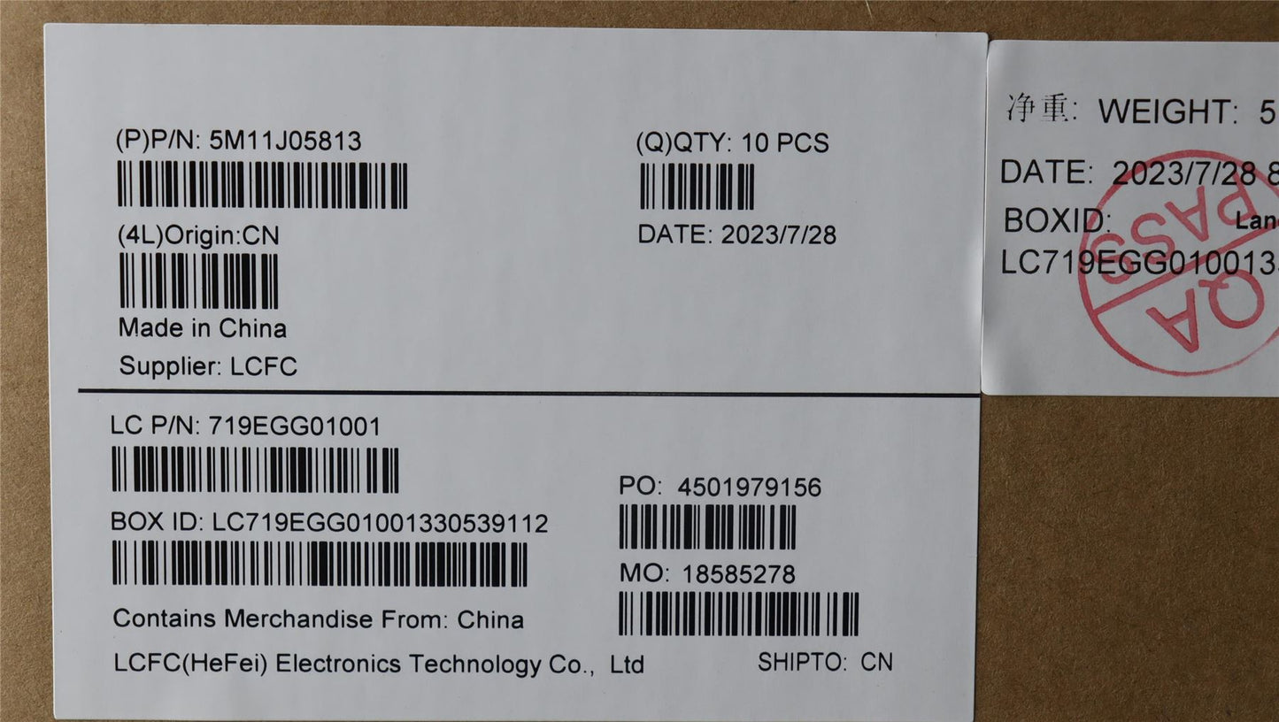 Lenovo ThinkPad T14s Gen 4 Screen LCD Display Assembly 14 WQXGA+ OLED 5M11J05813