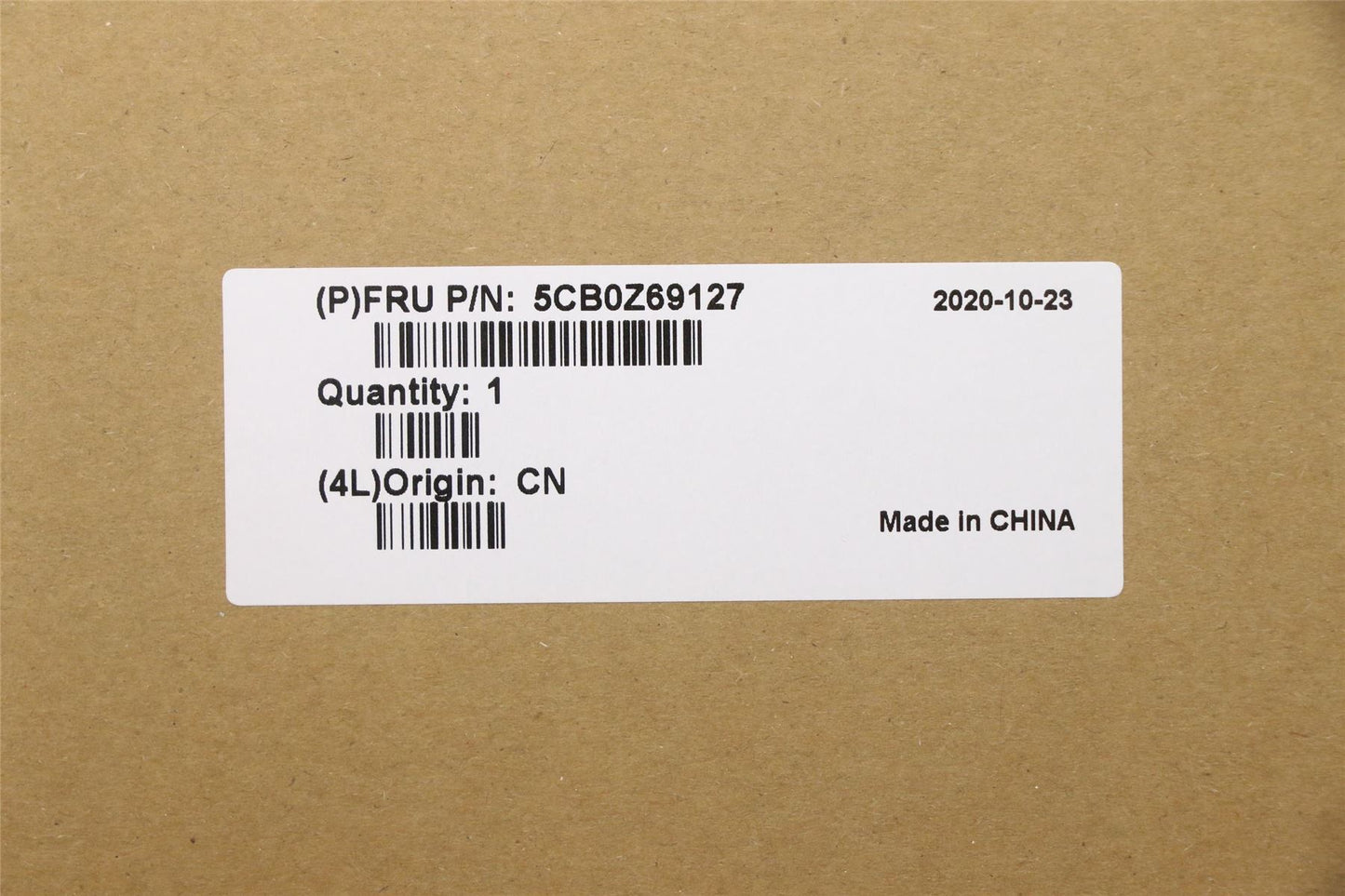 Lenovo FRU COVER P17 D COVER SUB ASSY 5CB0Z69127