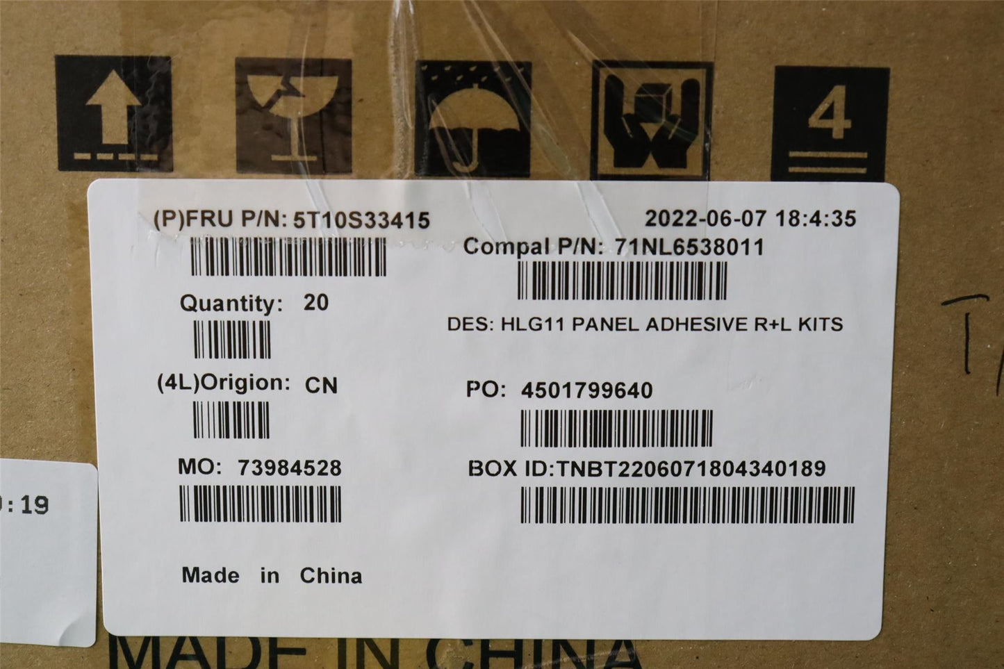 Lenovo 5T10S33415 TAPE Removable Tape C 82SA 3.2T