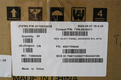 Lenovo 5T10S33415 TAPE Removable Tape C 82SA 3.2T