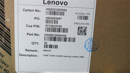 Lenovo TAPE TAPE H 83E2 sealing rubber UMA 5T10S33720