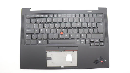 Lenovo ThinkPad X1 10th Gen Palmrest Cover Keyboard Turkish Black 5M11H44188