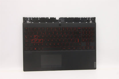 Lenovo Legion Y7000-2019 Palmrest Cover Keyboard UK Black Backlit 5CB0U43773