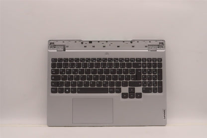 Lenovo 5 15IAH7H Palmrest Cover Touchpad Keyboard German Cloud Grey 5CB1F38672