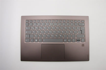 Lenovo Yoga 920-13IKB Keyboard Palmrest Top Cover Greek Grey Backlit 5CB0Q09673