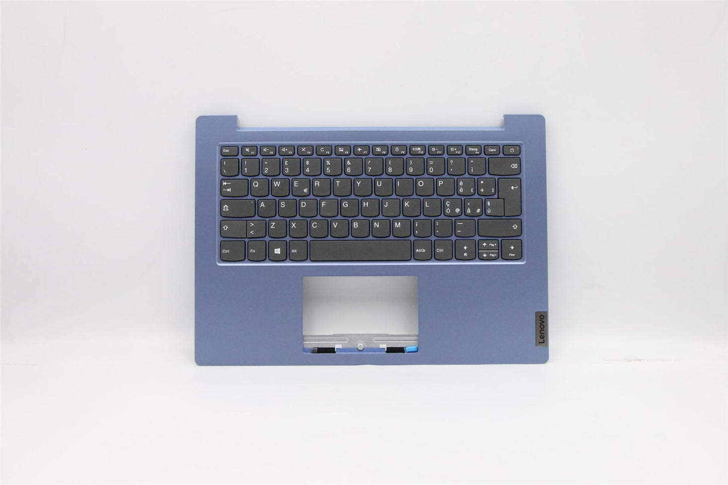 Lenovo IdeaPad 1-14IGL05 Keyboard Palmrest Top Cover Italian BLue 5CB0X56996