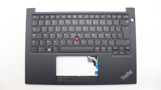 Lenovo ThinkPad E14 Gen 5 s Keyboard Palmrest Top Cover Belgian Black 5M11L59669