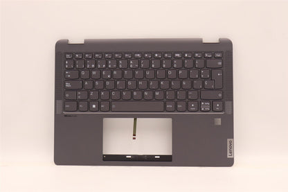 Lenovo IdeaPad 5 14IAU7 Keyboard Palmrest Top Cover Spanish Grey 5CB1H79881