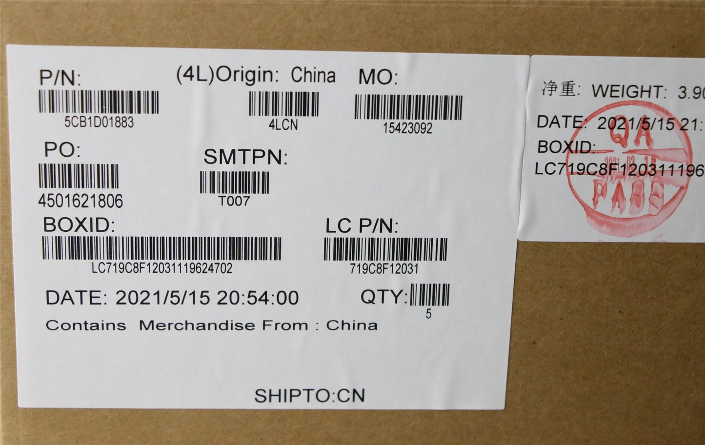 Lenovo V17 G2-ITL Palmrest Touchpad Cover Keyboard Russian Grey 5CB1D01883