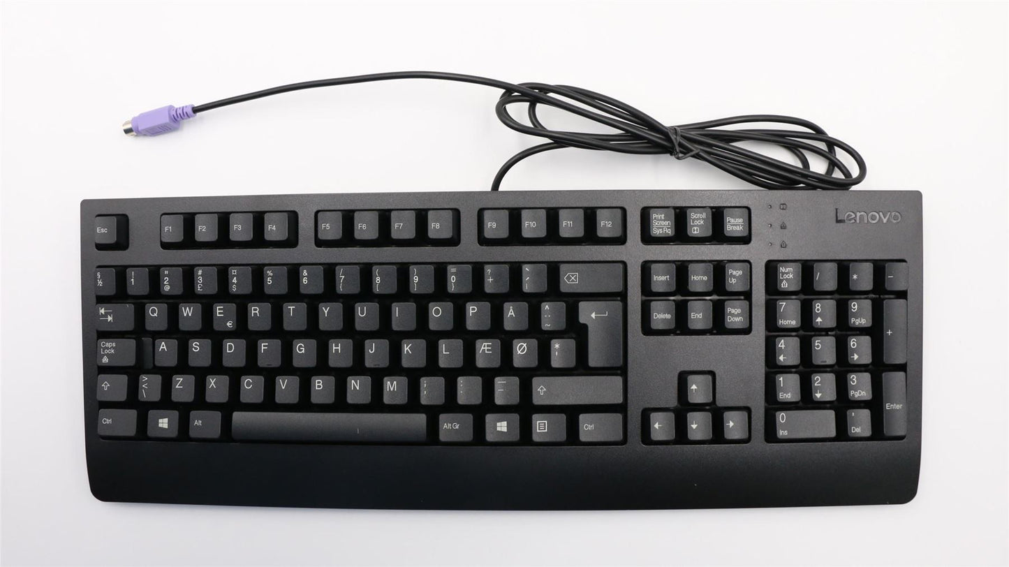Lenovo PS2 TRDTNL KB BK DEN 00XH905